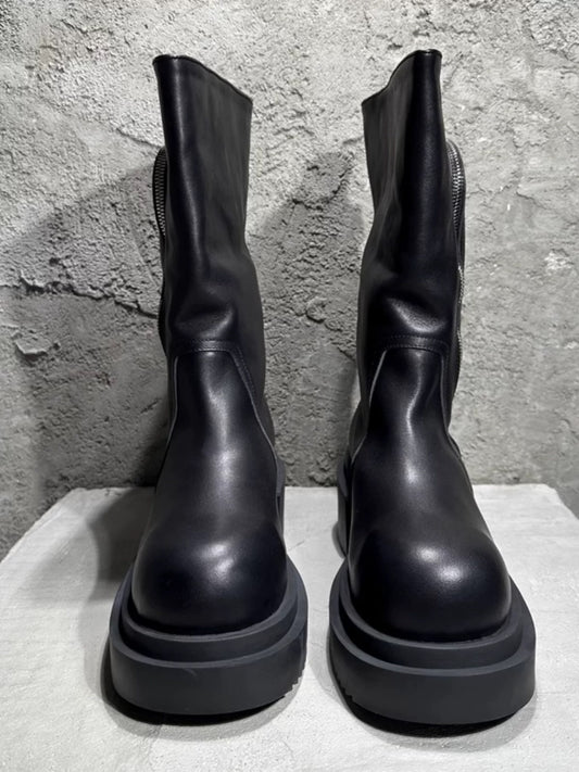 PULL ON BEATLE BOGUN BOOTS INSPIRED