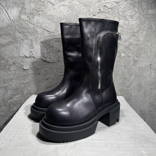 PULL ON BEATLE BOGUN  BOOTS INSPIRED