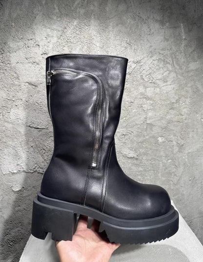 PULL ON BEATLE BOGUN  BOOTS INSPIRED