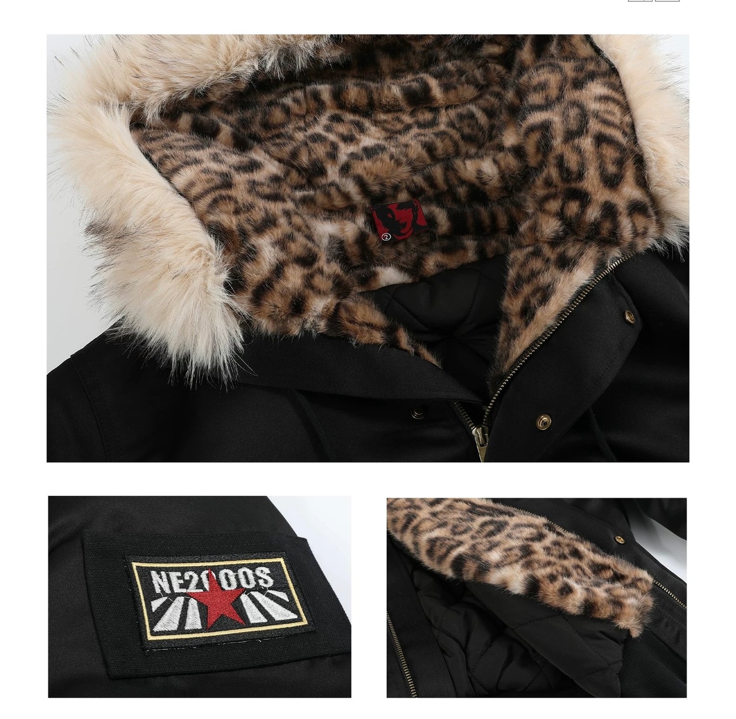 オリジナル フーデッド ファーカラー パデッド ジャケット
Hooded Padded Jacket with Fur Collar