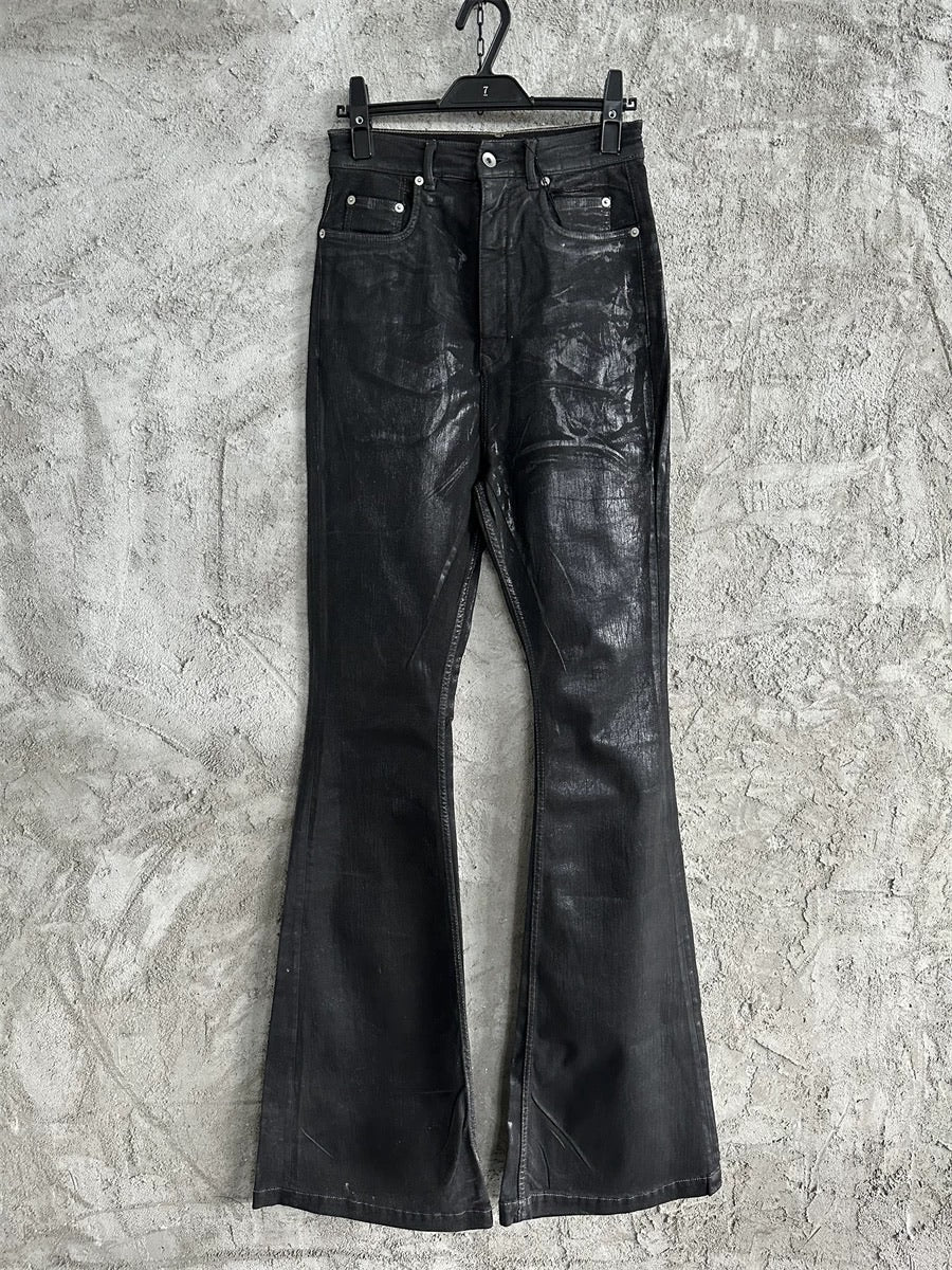 opium bolan似 black boots cut flare denim bolan似 black boots cut flare denim opium
