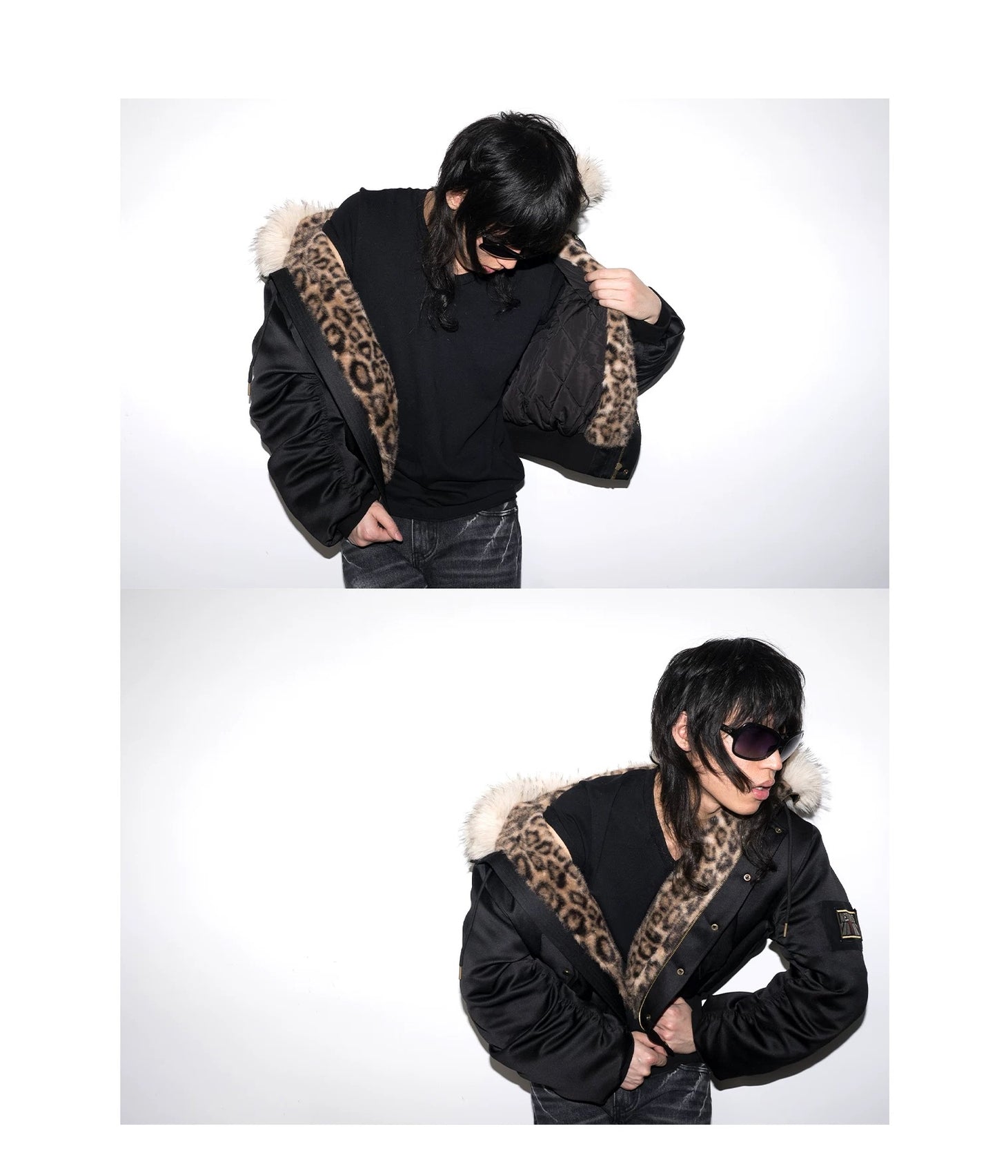 オリジナル フーデッド ファーカラー パデッド ジャケット
Hooded Padded Jacket with Fur Collar