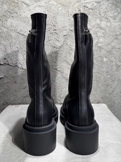 PULL ON BEATLE BOGUN  BOOTS INSPIRED